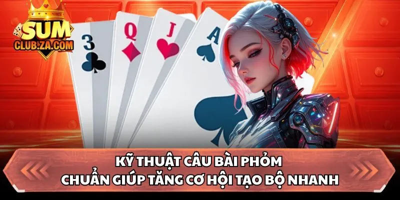 Kỹ Thuật Câu Bài Phỏm Chuẩn Giúp Tăng Cơ Hội Tạo Bộ Nhanh